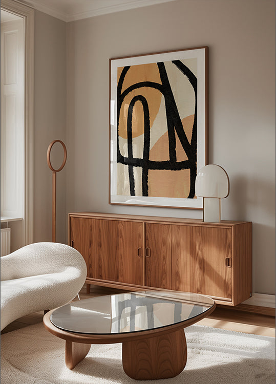 Curved Pathways Plakat