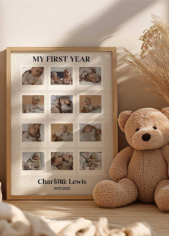 Baby's First Year Personal Plakat