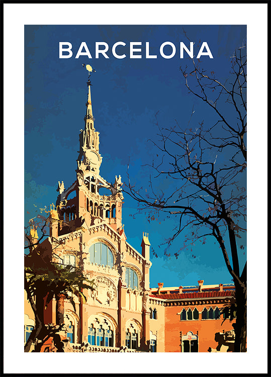 Barcelona Poster Plakat