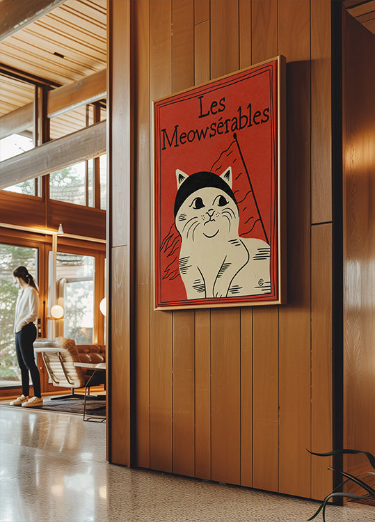 Les Meowserables Plakat