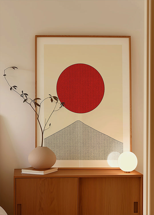 Japanese Sunrise Plakat