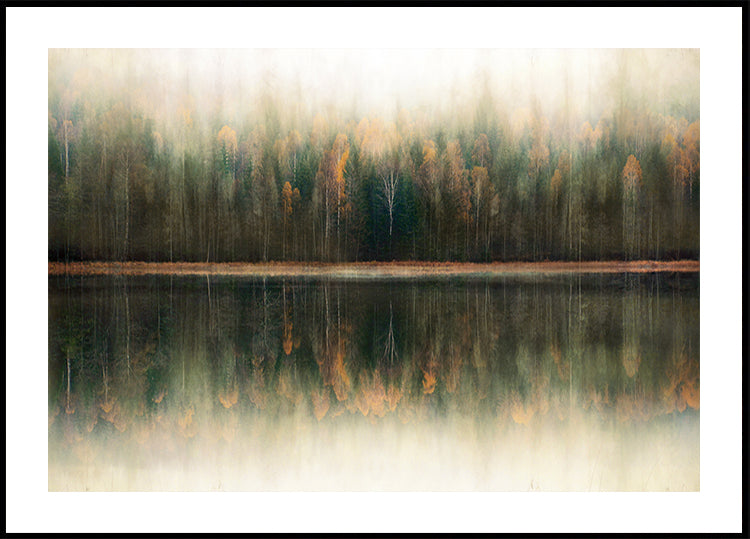 Reflection Of Autumn Plakat