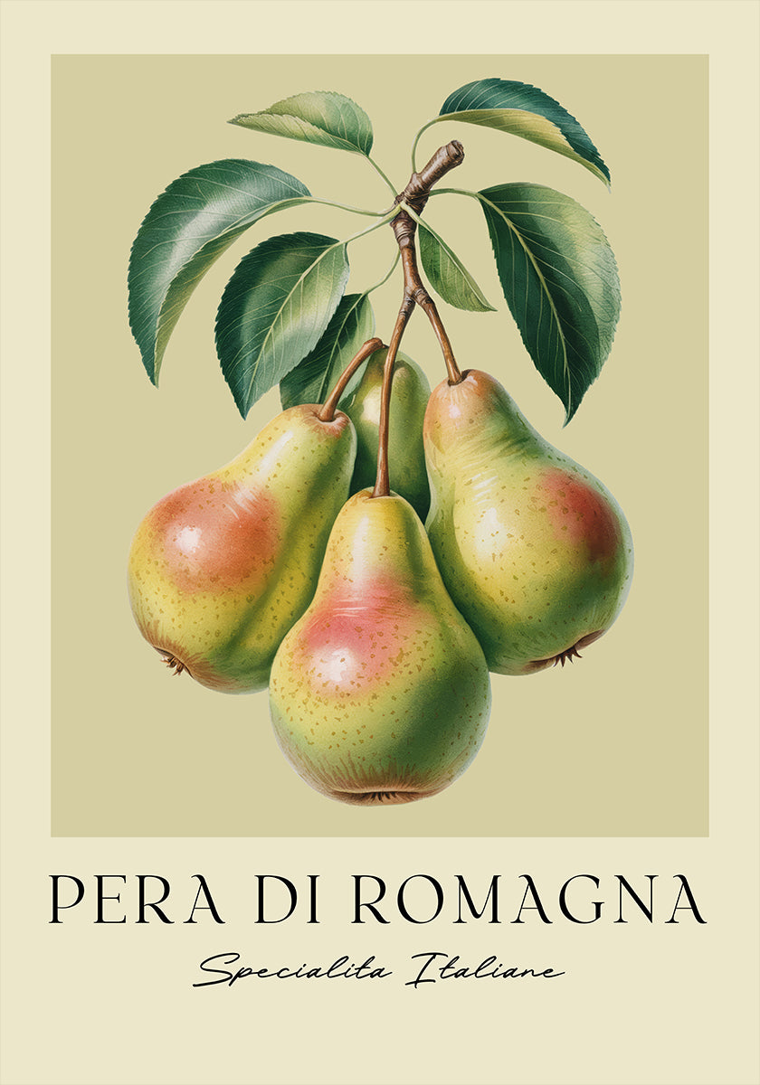 Pera Di Romagna Plakat