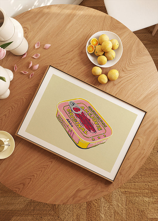 Abba Ansjovis Plakat