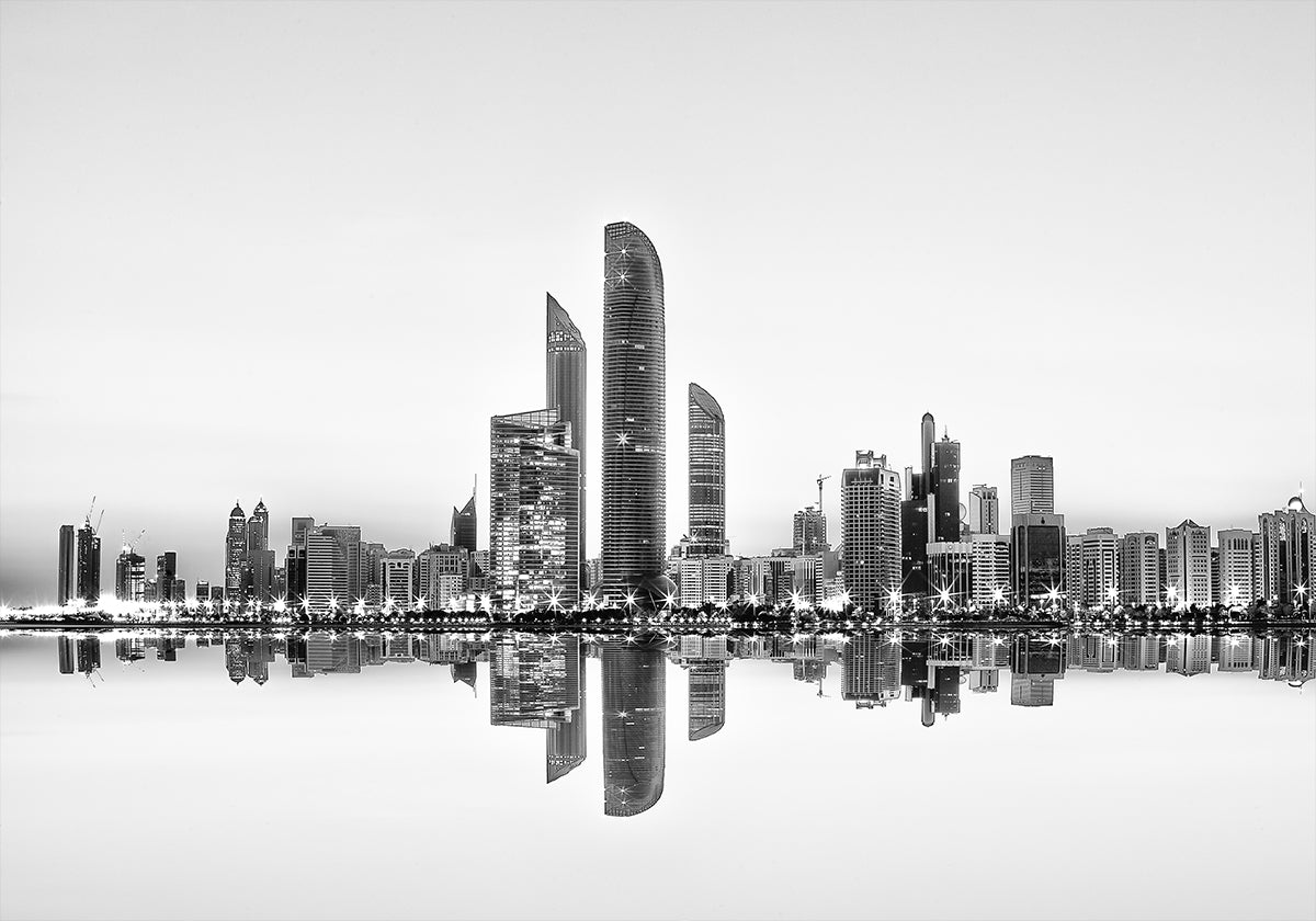 Abu Dhabi Urban Reflection Plakat