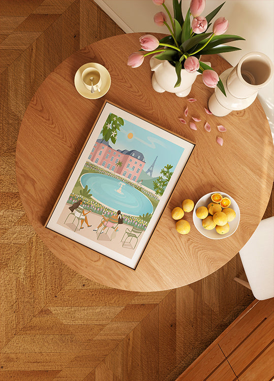 Parisian Serenity Plakat