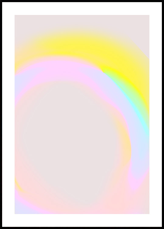 Pastel Aurora Plakat