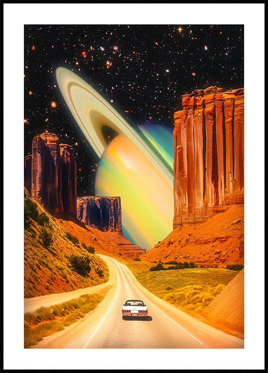 Road Trip to the Rings of Infinity Plakat