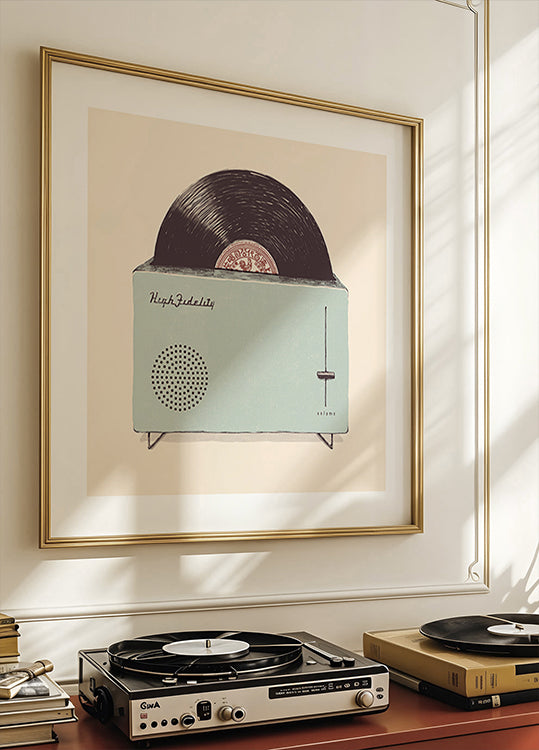 High Fidelity Plakat