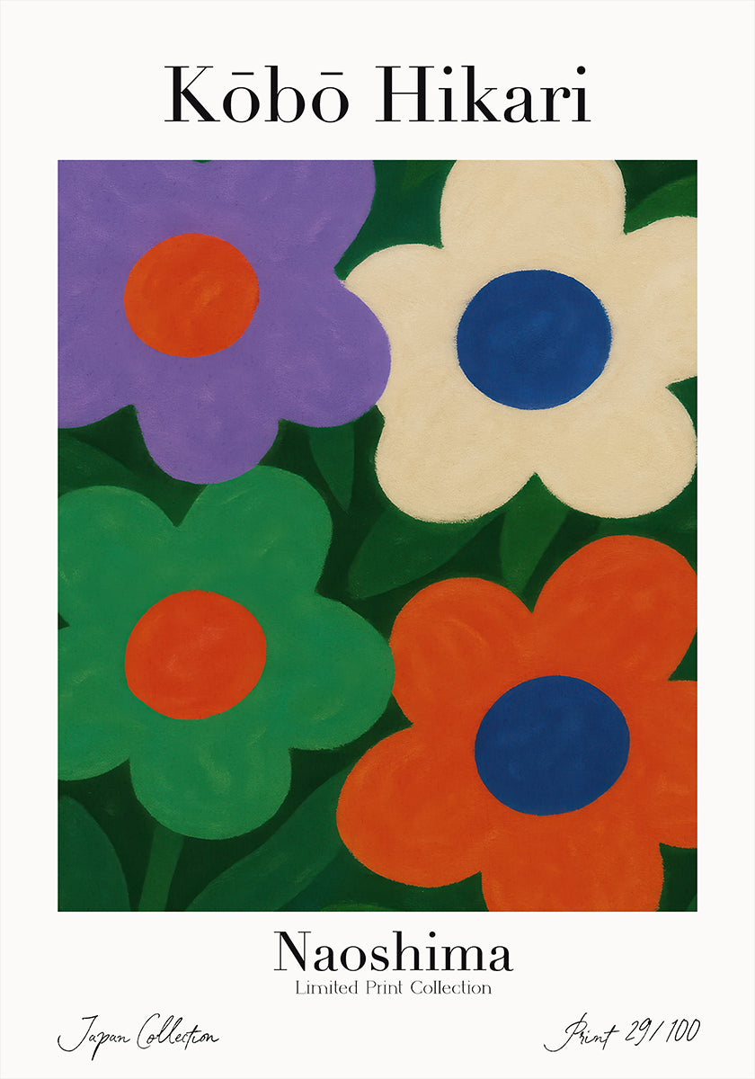 Floral Harmony Plakat