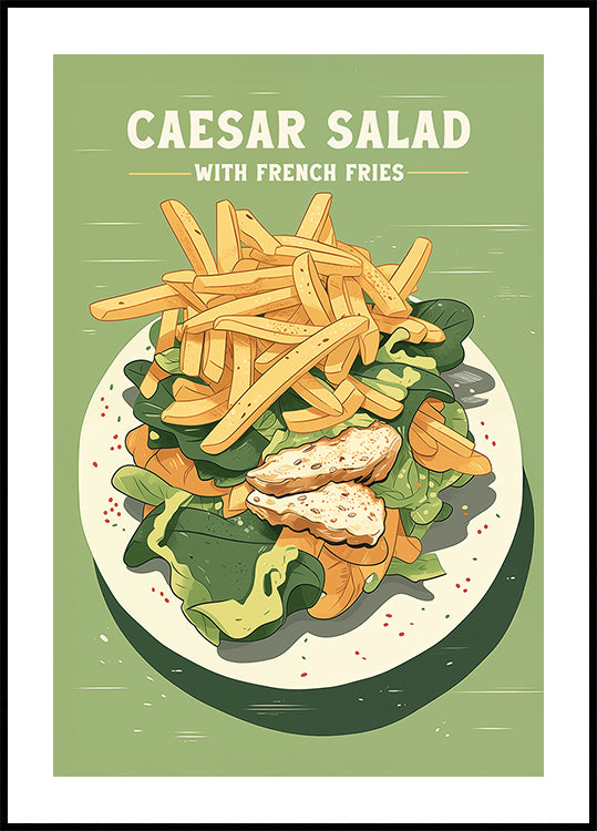 Caesar Salad Plakat