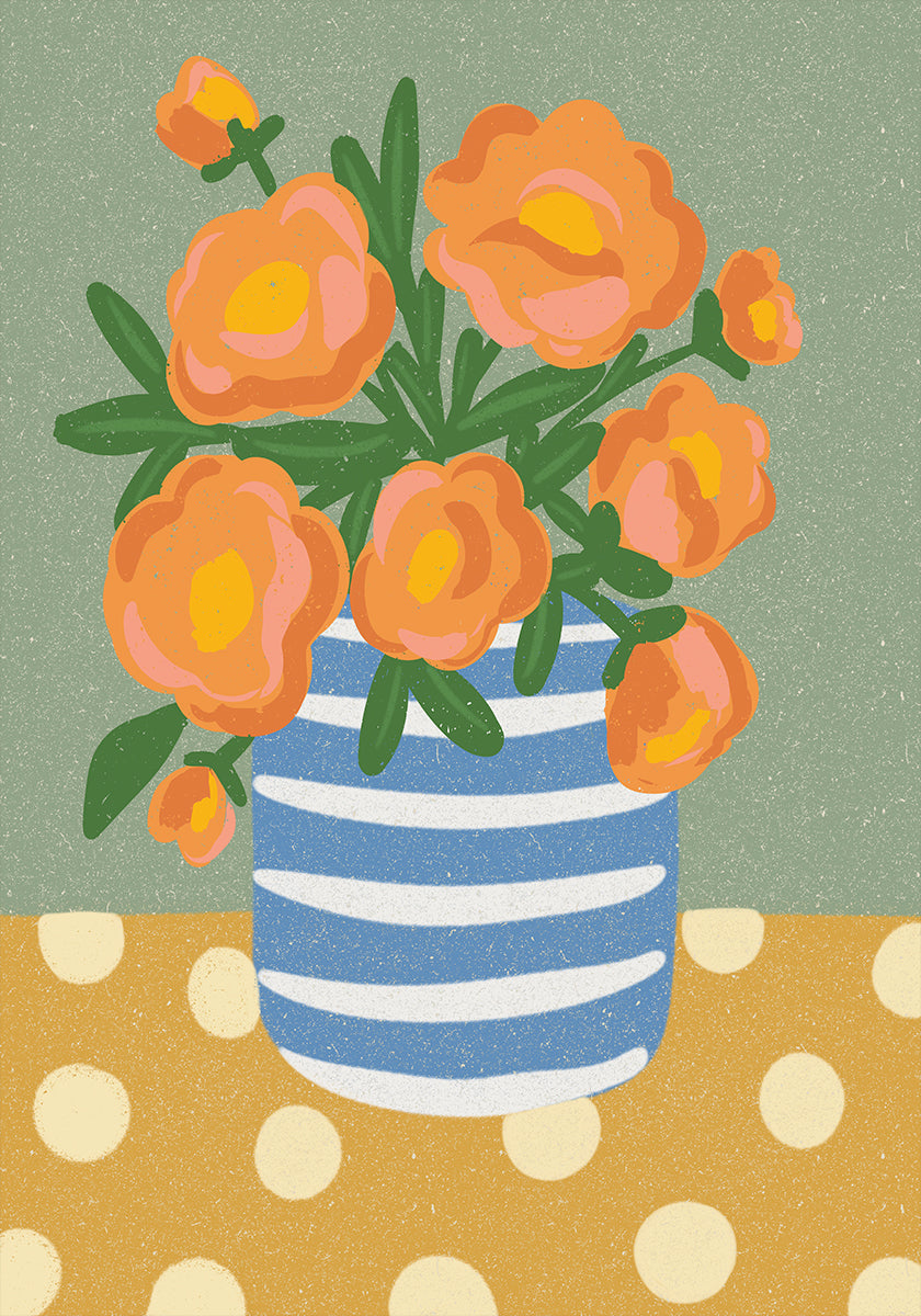Peony smiles Plakat