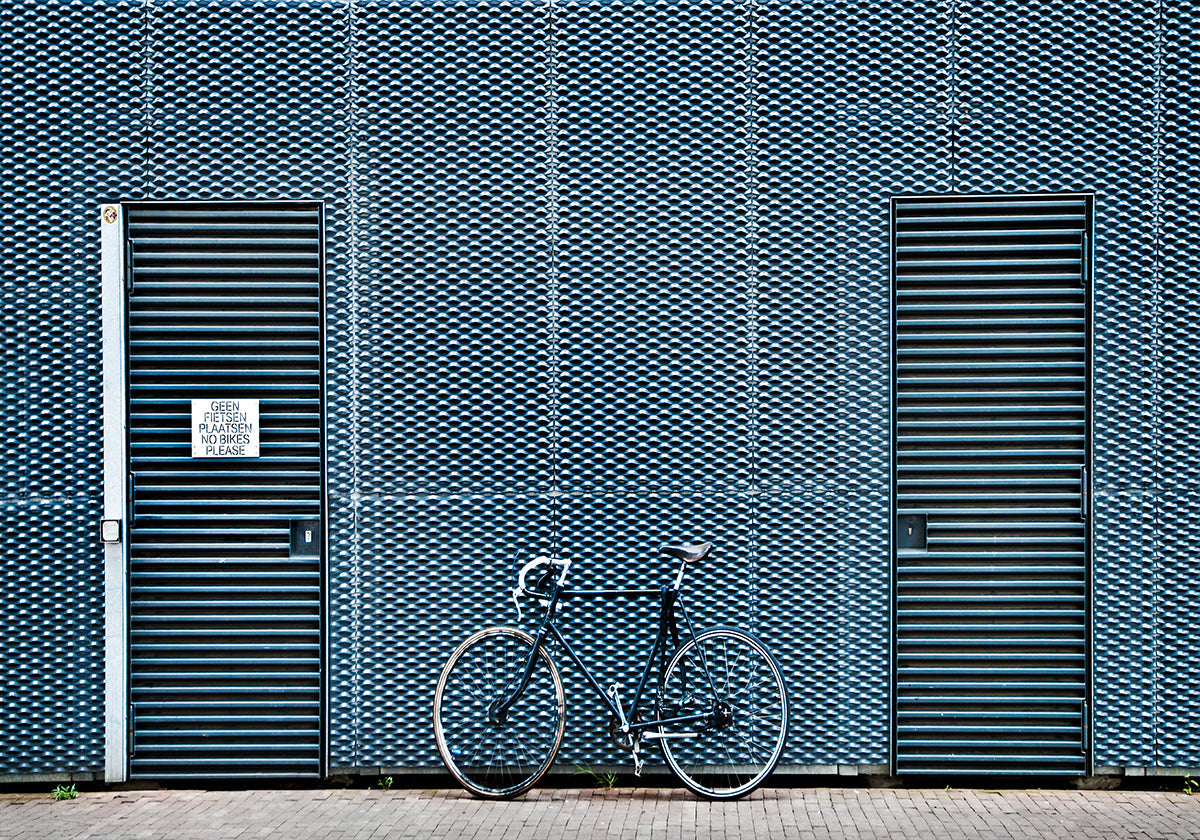 No bikes please Plakat