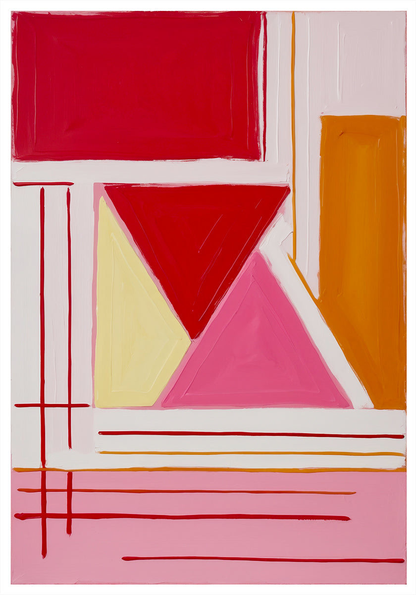 Geometric Harmony Plakat