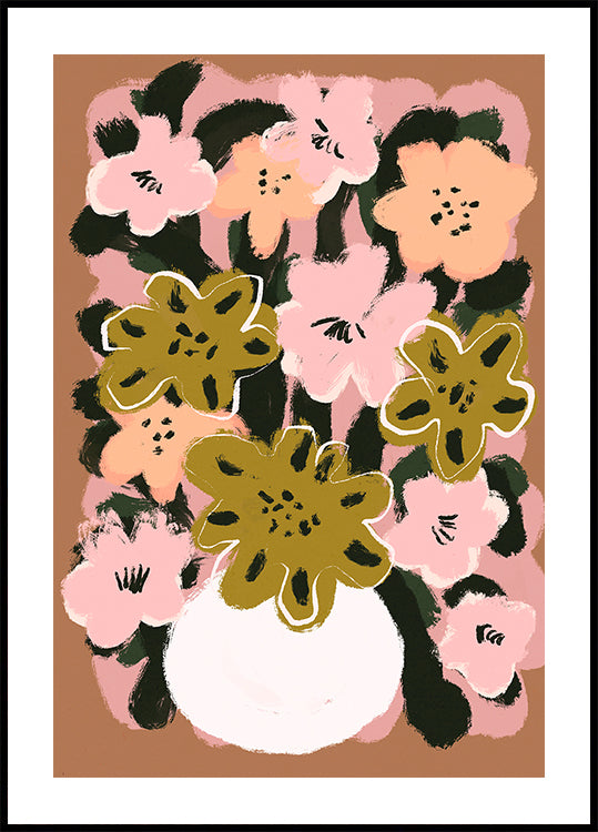 Floral Harmony Plakat