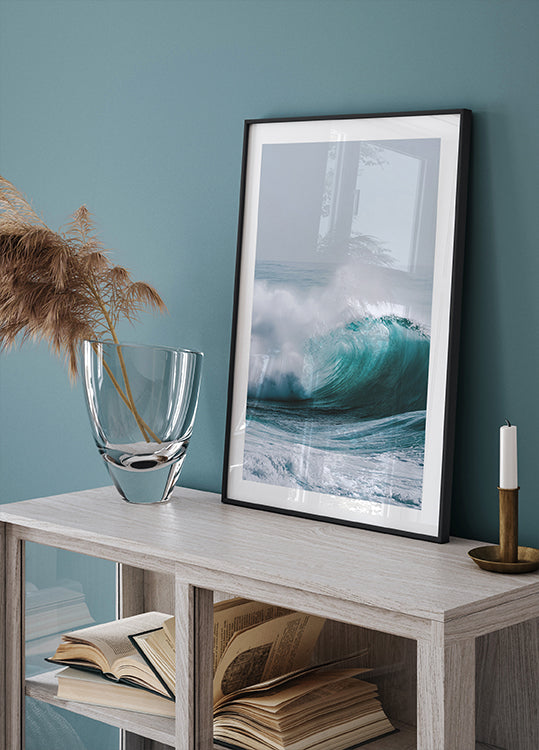 Ocean Wave in Motion Plakat