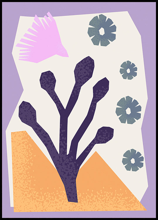 Abstract Garden Plakat