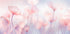 Pink Pastel Flowers Plakat - Posterbox.no