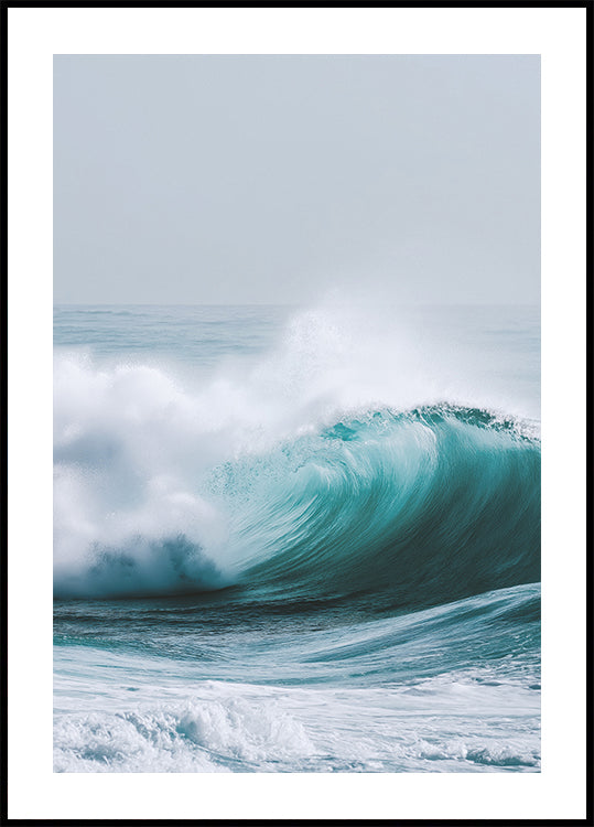 Ocean Wave in Motion Plakat