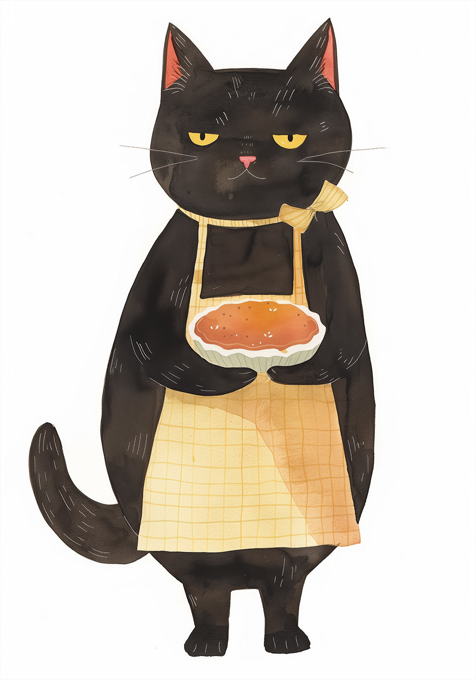 Black Cat Baker Plakat