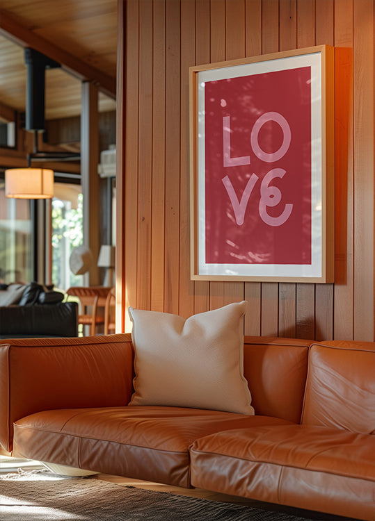Love Red Plakat