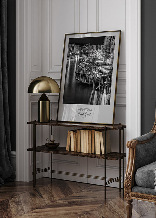 In focus: VENICE View from Rialto Bridge Plakat