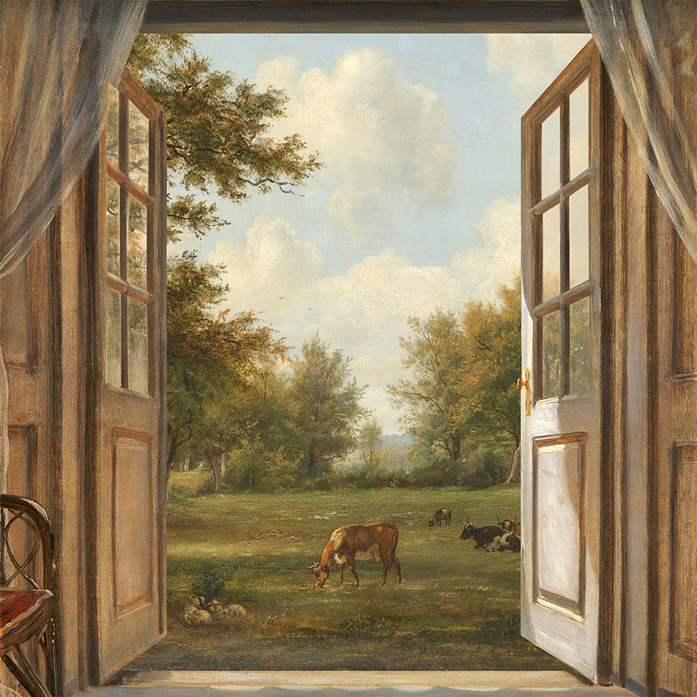 Landscape Near Hilversum Plakat