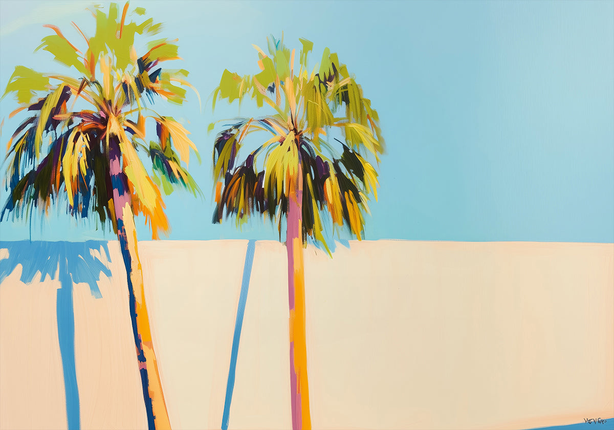 Palm Trees Plakat