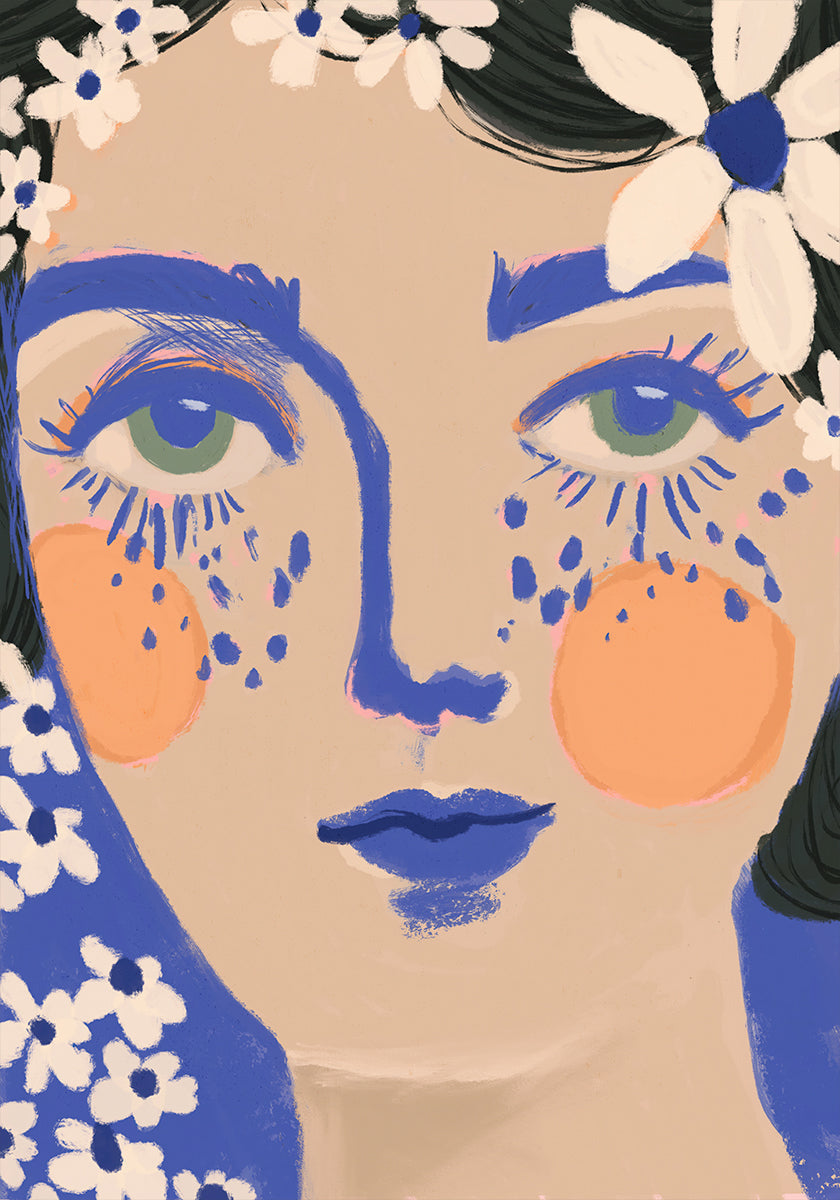 Blue Bloom Plakat