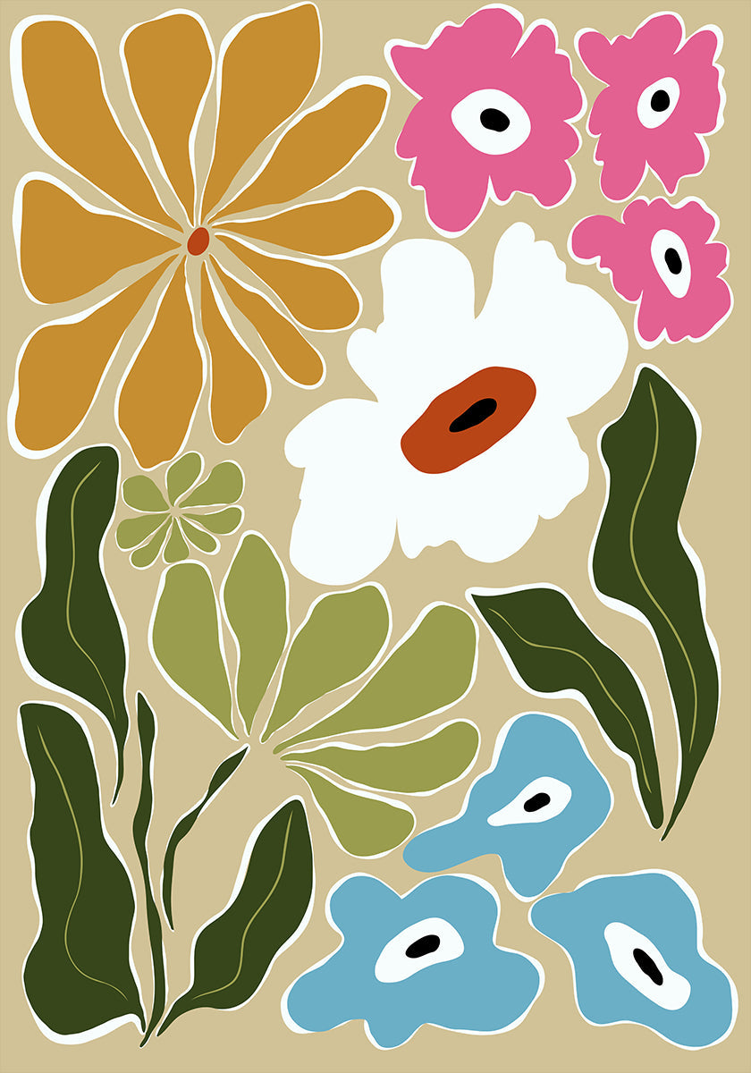 Retro Delight Plakat