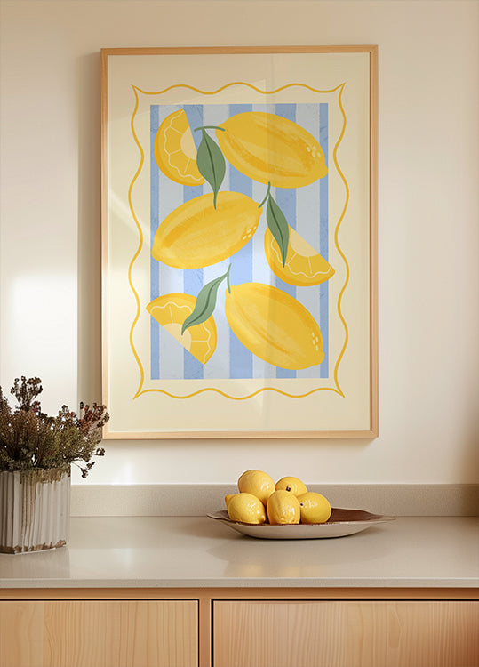 Lemons of Italy Plakat