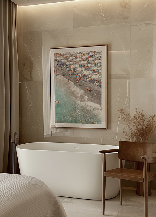 Amalfi Beach Plakat
