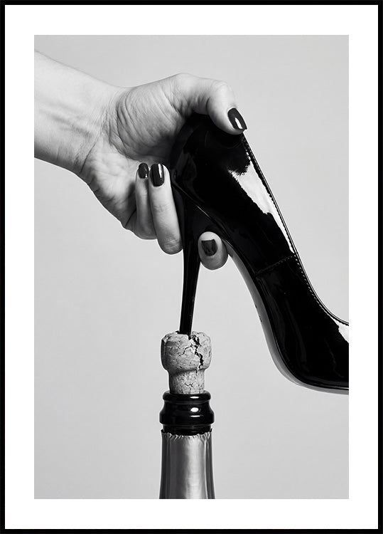 High-Heeled Wine Opener Plakat