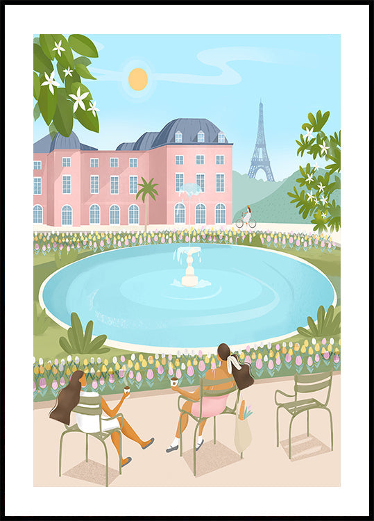 Parisian Serenity Plakat