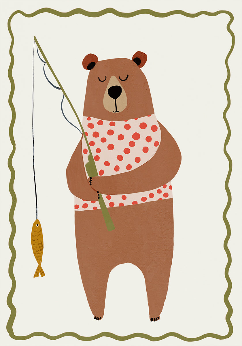 Fishingbear Plakat