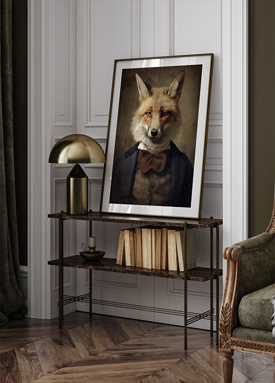 Fox Portrait Plakat