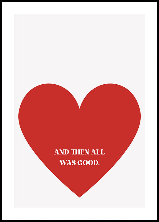 Heartfelt Resolution Plakat