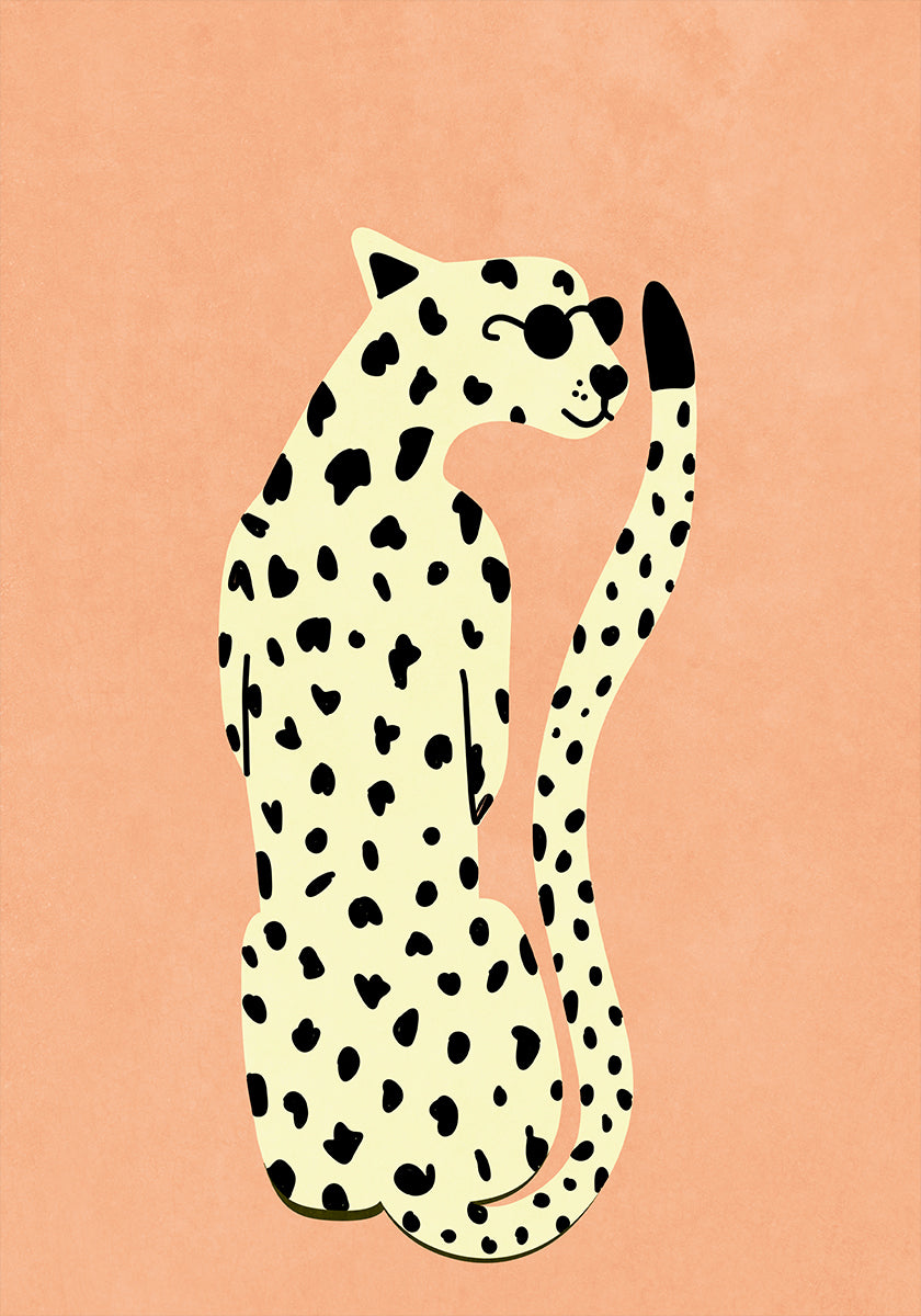 Cool Cheetah Plakat