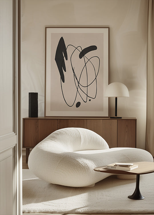 Expressionist forms and lines 11 Plakat