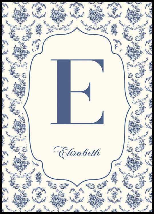 Elegant Name Personal Plakat