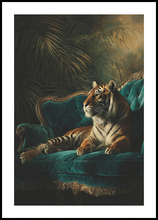 Resting Tiger Plakat