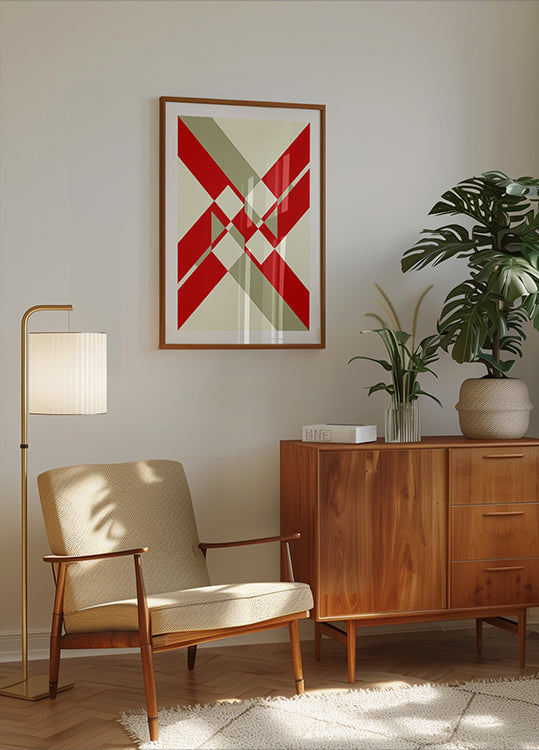 Intersecting Geometry Plakat