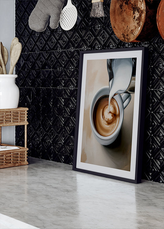 Morning Cappuccino Plakat