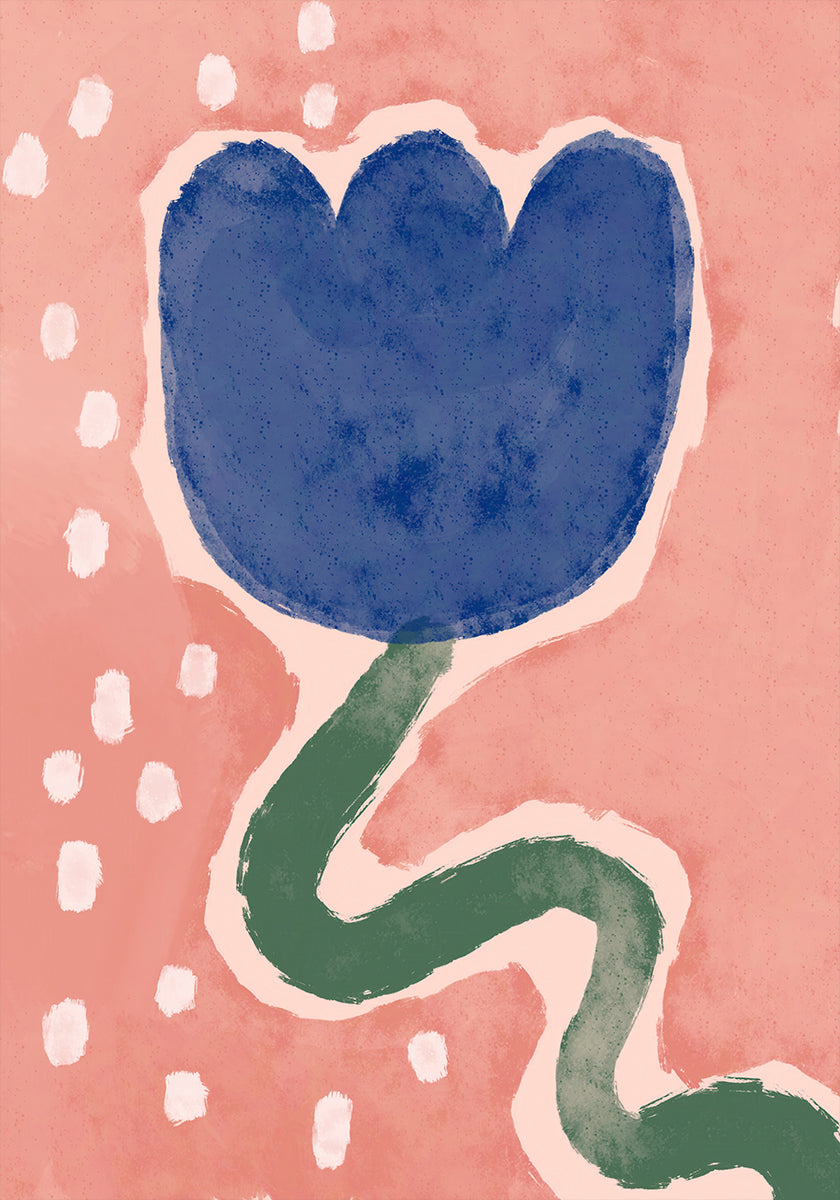 Bluetulip Plakat