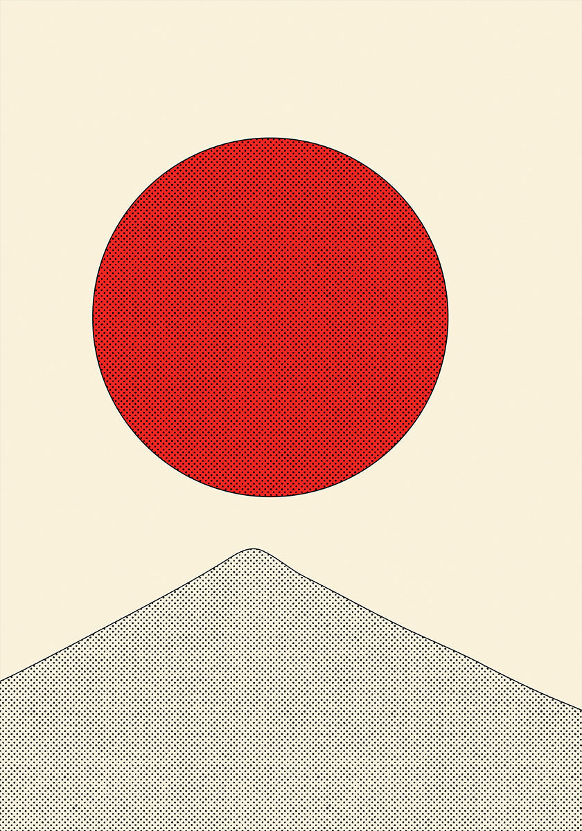 Japanese Sunrise Plakat