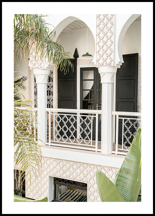 Morning In the Riad Plakat