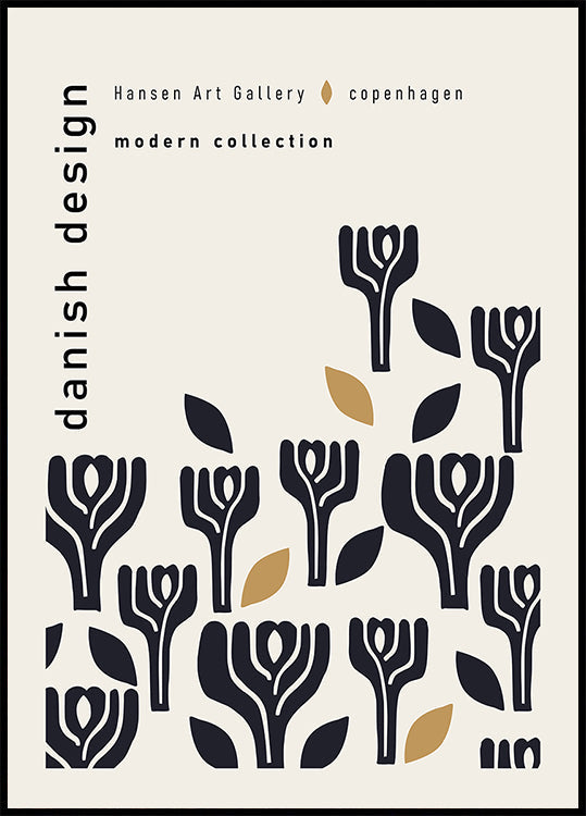Art Gallery copenhagen modern collection Plakat