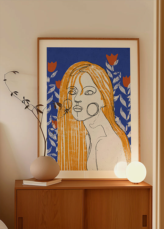 Floral Serenity Plakat