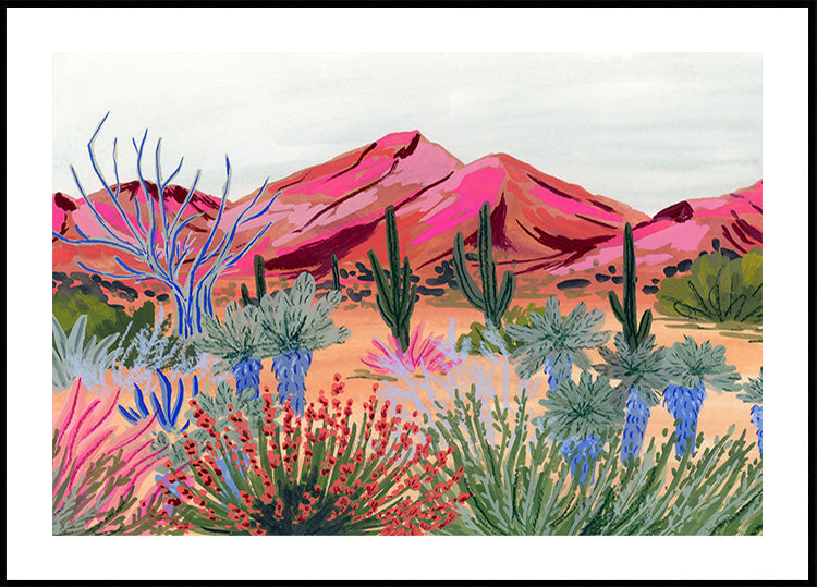 Bright Desert Plakat