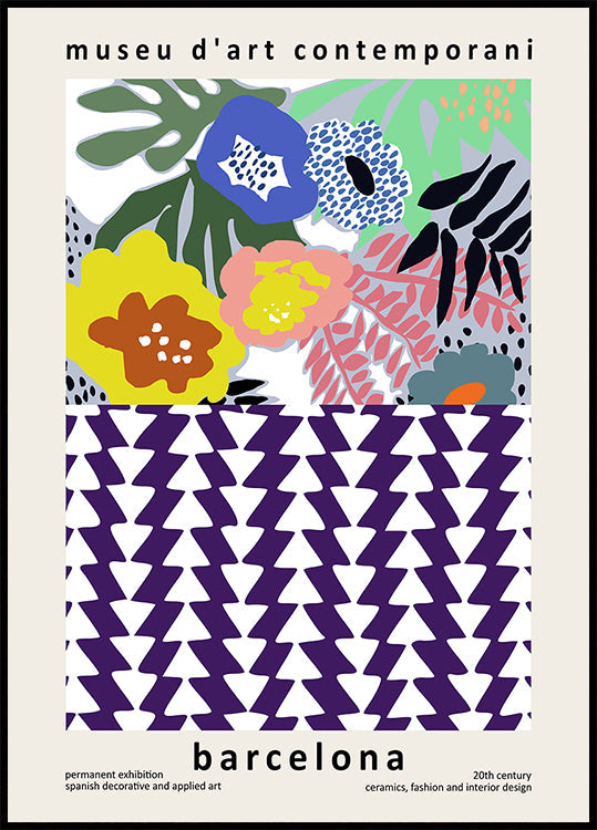 Museu D'art Contemporani Barcelona Plakat